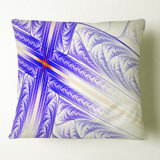 Fractal Cross Design - Abstract Printed Pillow