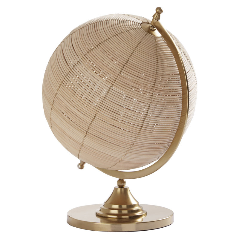 Tabletop Globe, 36cm H x 28cm W x 26cm D