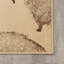 Tapis rouge / beige Sabang