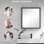 Armoire de rangement murale pour salle de bain, armoire Ã  pharmacie, armoire murale moderne pour salle de bain avec miroir