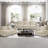 3-Piece Modern Modular  Sectional Sofa Set of 5/6 Seater Oversized Chenille Couch with Storage Space and USB Port for Living Room and Apartment-600144892-542941790