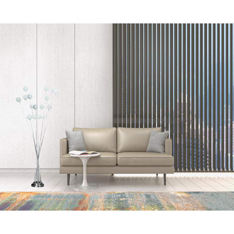 Ana-Veronica 61.5'' Silver LED Novelty Floor Lamp