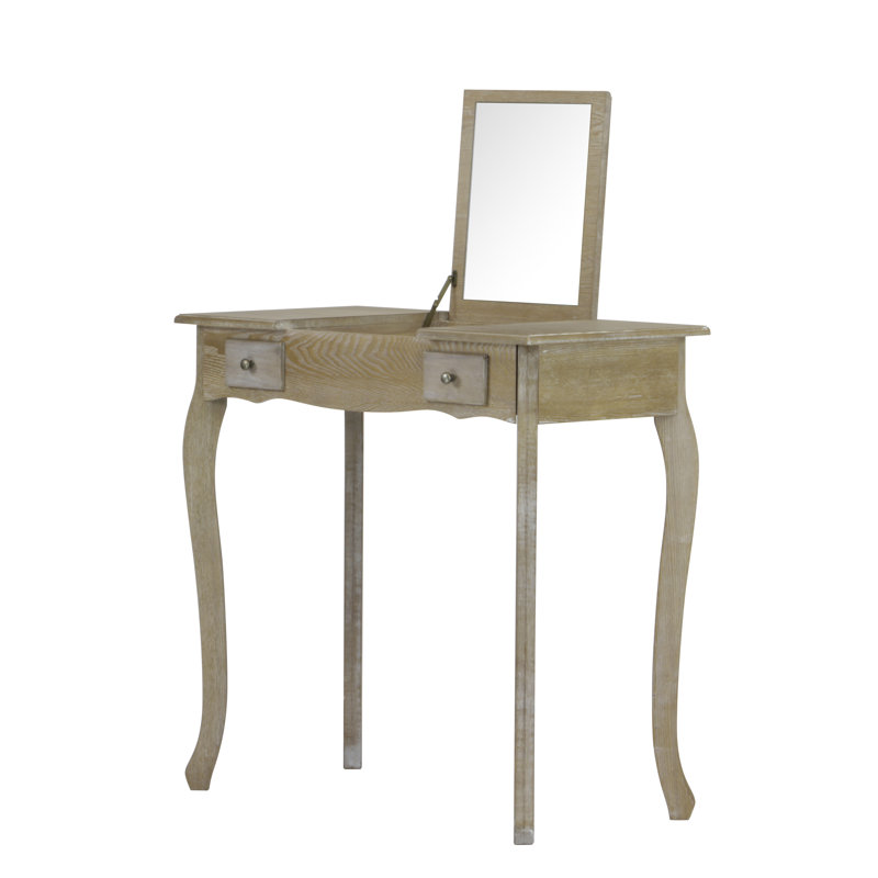 Charlton Home Jadiel Vanity with Mirror Reviews Wayfair Canada