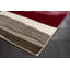 Tapis abstrait rouge / beige Tyka-69524712