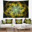 Tapisserie fleur abstraite-28498887
