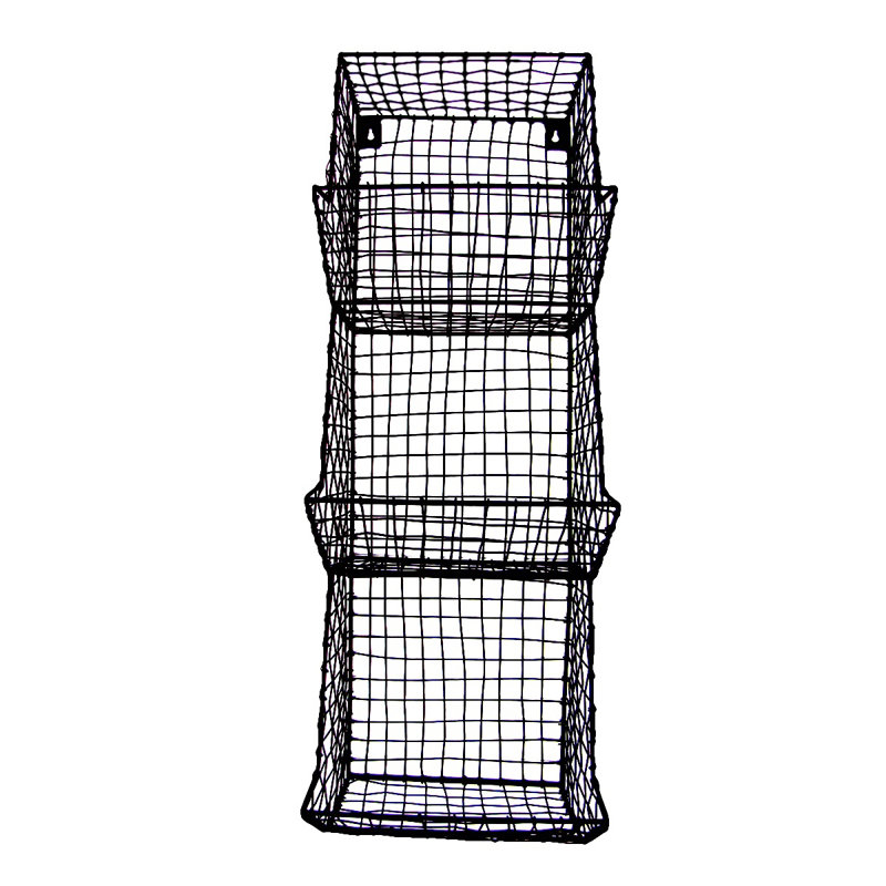 Primitive Style Wire Wall Fruit and Vegetable Basket Primitive Style Wire Wall Fruit and Vegetable Basket