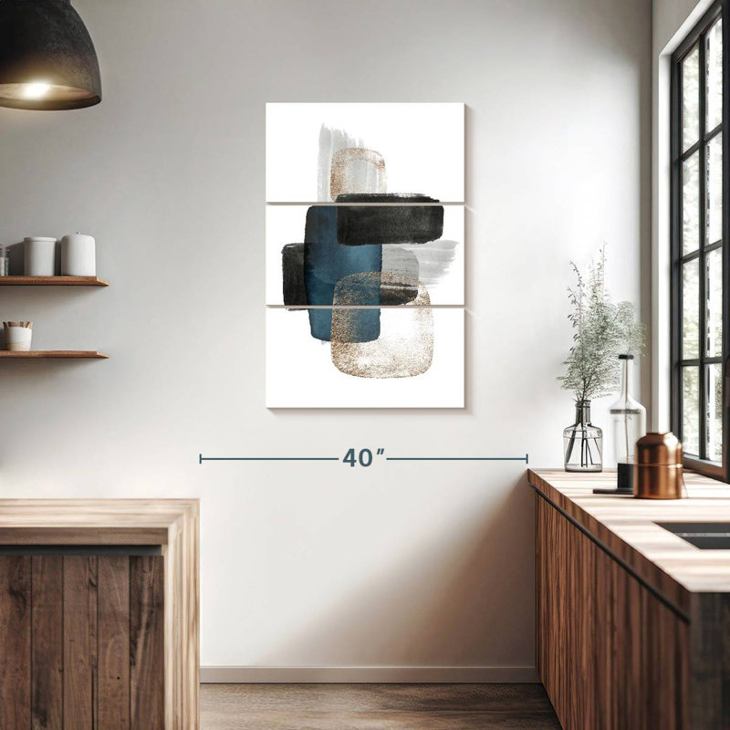 Avery Night Blue II, 38" H x 24" W