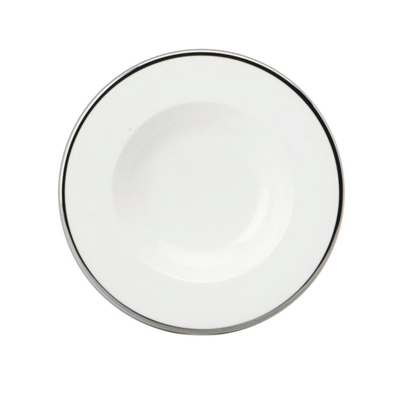 Bol à soupe / porcelaine Comet Bone China, Noir