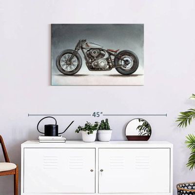 Moto de style rétro