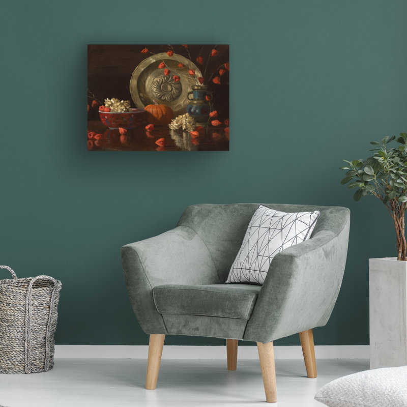 Art sur toile "bolologien" par Christopher Pierce, H 14 po x l 19 po