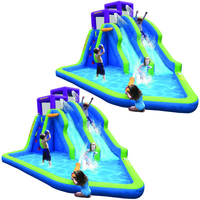 Kahuna 11' x 13' Inflatable Water Slide with Air Blower