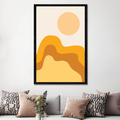 Sun Dunes II - Print on Canvas