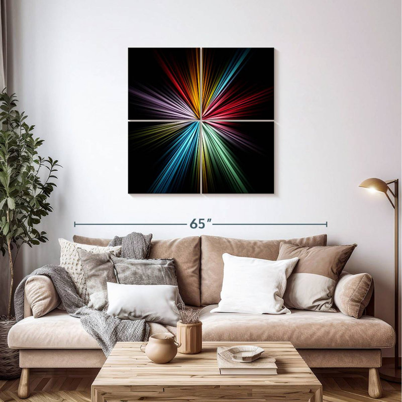 Avery Radial Rainbow, H 38 po x l 38 po