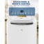 Climatiseur portatif puissant à double onduleur - Refroidissement et chauffage 14 000 BTU - Déshumidificateur intégré, ventilateur, mode veille silencieux, minuterie 24H, évaporation automatique, ensemble de fenêtre facile
