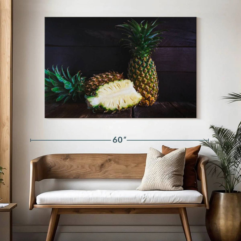 Yarlin Delicious Pineapple, 34" H x 51" W