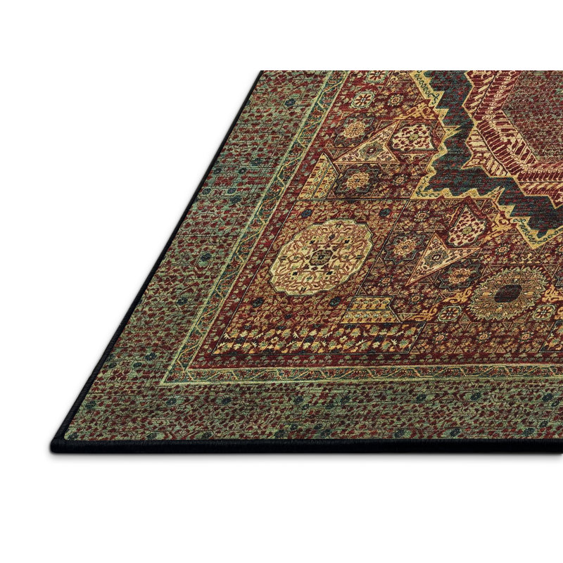 Abstract Indoor Rug, Rectangle 2' x 3'