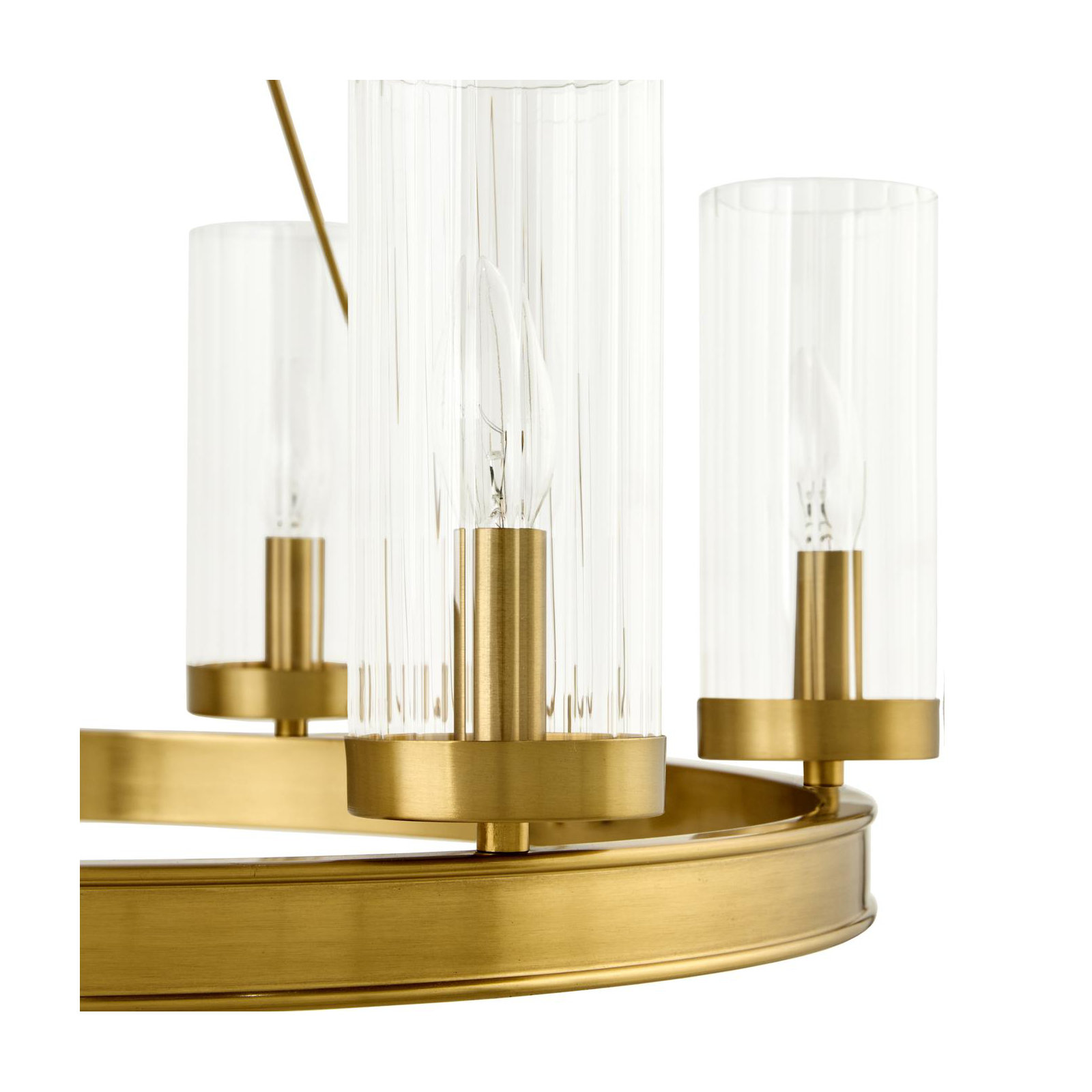 Patterson Chandelier, Brass