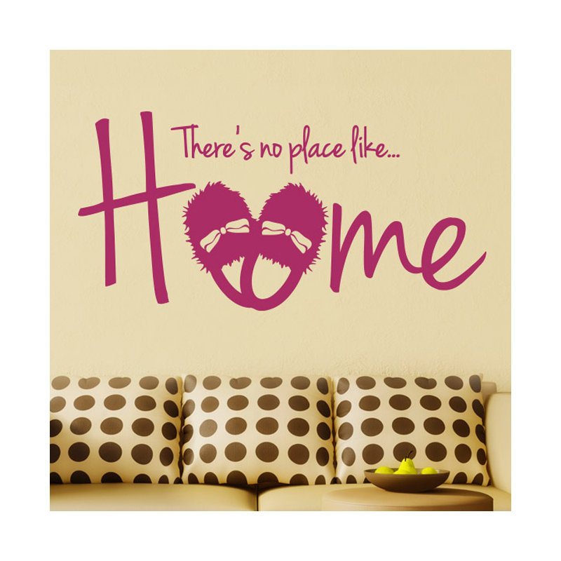 Non-Wall Damaging Wall Decal, Violet, Large