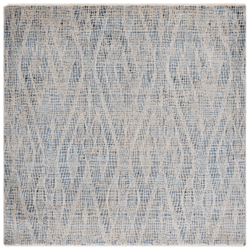 Grove 684 Performance Abstract Rug, Square 6'7"