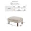 Marilyn 84 Wide Ottoman-136190450