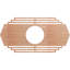 Médaillon de plafond en bois Chrysler-63411827-63411844