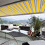 Auvent rétractable manuel pour terrasse 10 pi x 8 pi Advaning-14236693-48259062