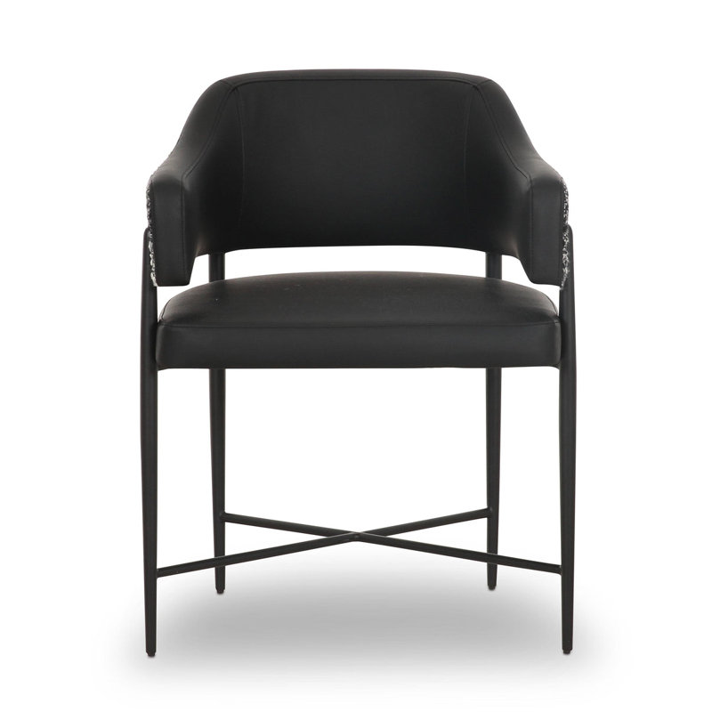 Chaise de salle à manger Lauren, Noir