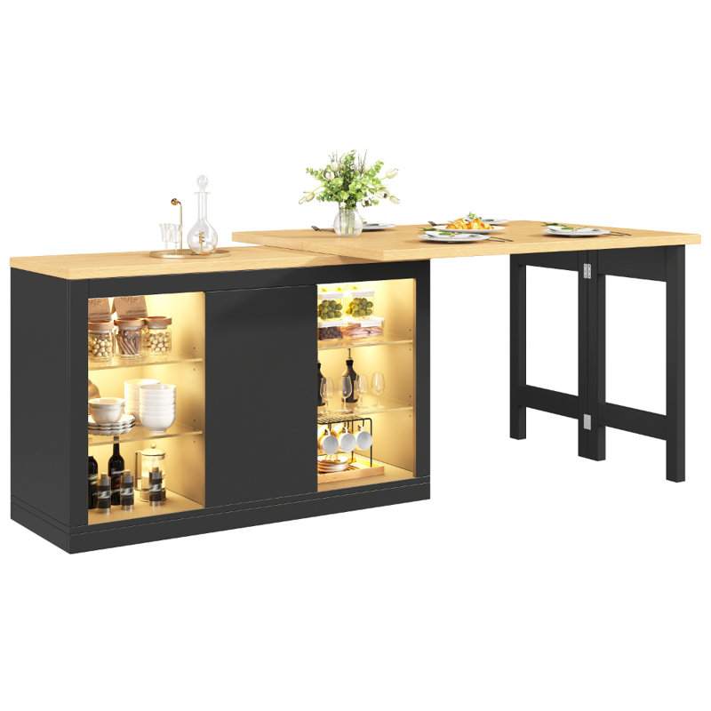 Kitchen Island, Black