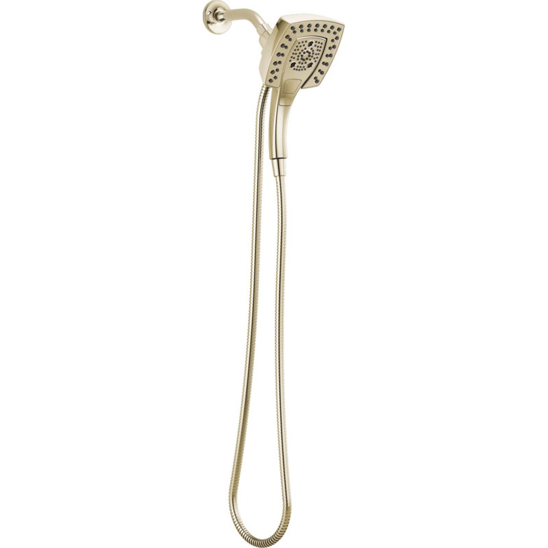 Bras de douche, Nickel poli Lumicoat
