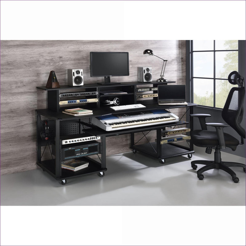 Bureau de musique FlowLuxe Megara, Noir