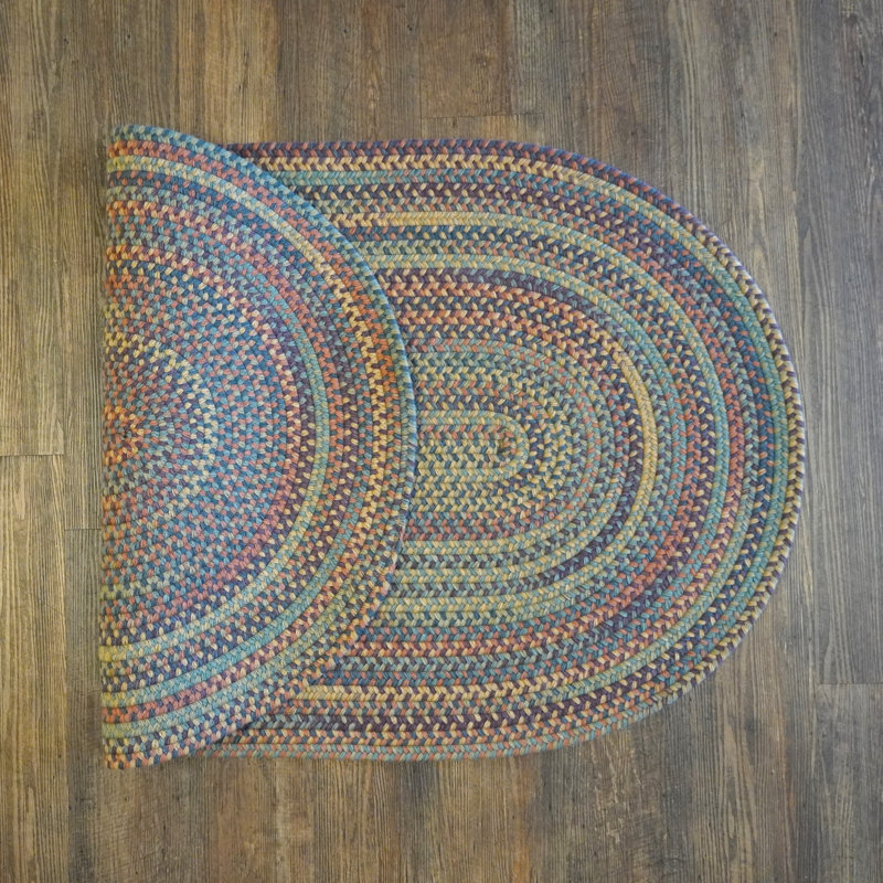 Tresse de laine intemporelle, Ovale 12 pi x 15 pi