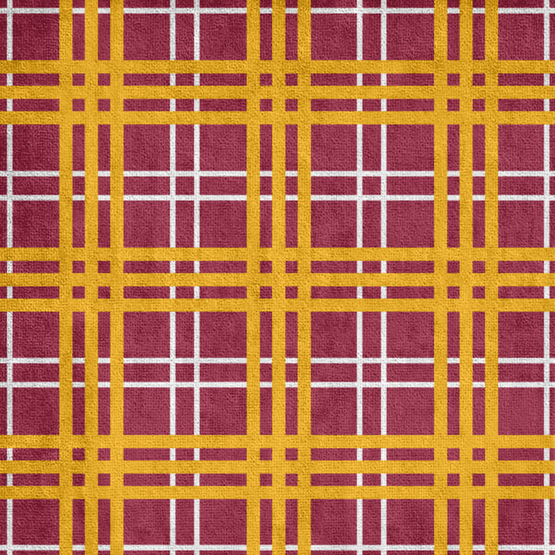 Bath Towel, Polyester/Cotton Blend, Red/White/Yellow
