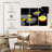 " Zen Dewy Candle " 3 Piece Art Print-1851166215