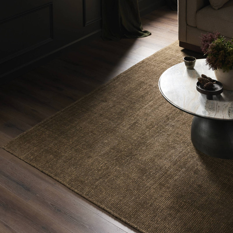 Briar Area Rug in Green, Rectangle 9' x 12'