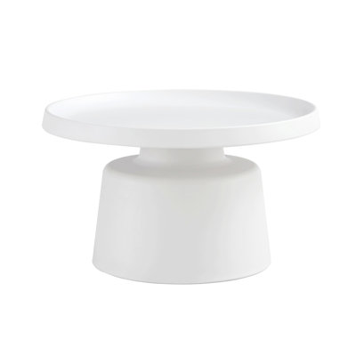 Set Of 2 Round Metal Side Coffee Table