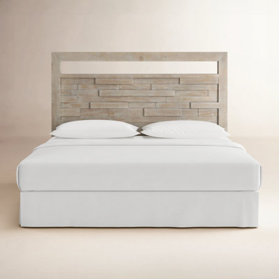 Mauve Solid Wood Headboard