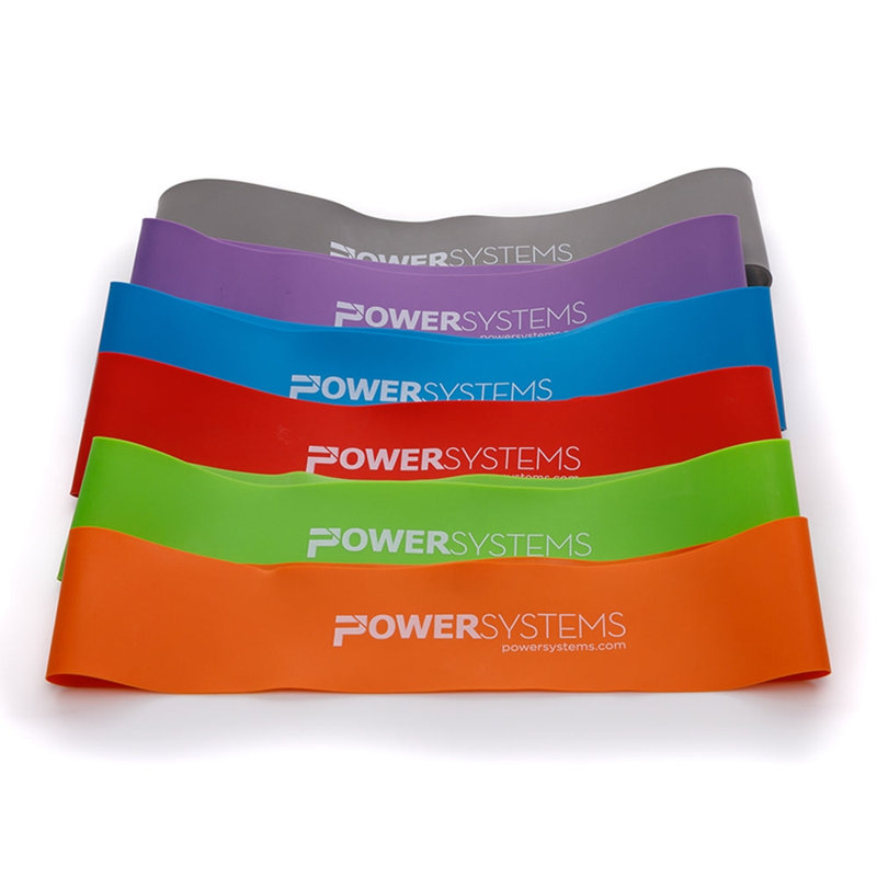 Mini bandes d'exercice Versa-Loop de 9 po Power Band - Bandes de résistance portables (ensemble de 6)