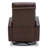 Elvina Genuine Leather Swivel Power Recliner-1776008283