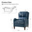 Fauteuil inclinable en cuir Beecher 28,75 po-512082008