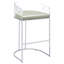 Chaise de bar rembourrée (ensemble de 2)