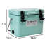 Mammoth Cruiser Cooler, Seafoam, 12 Quarts