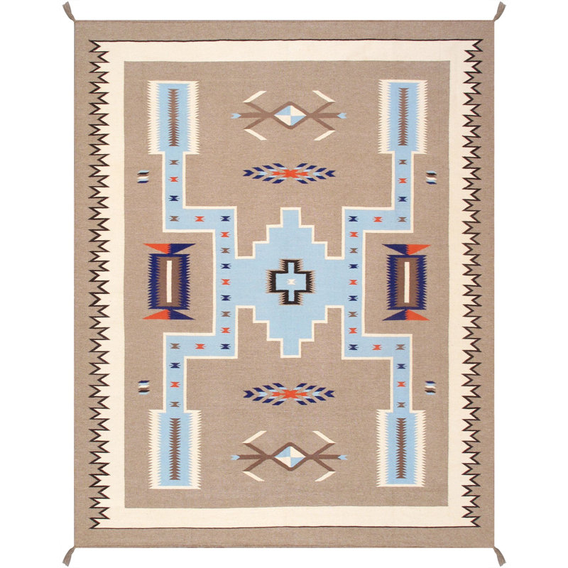 Southwestern Area Rug in Mocha