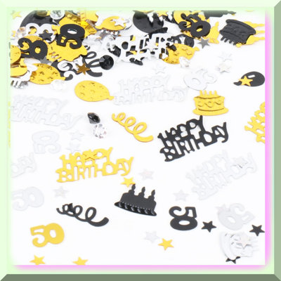 Rose Gold 40th Birthday Banner Decoration