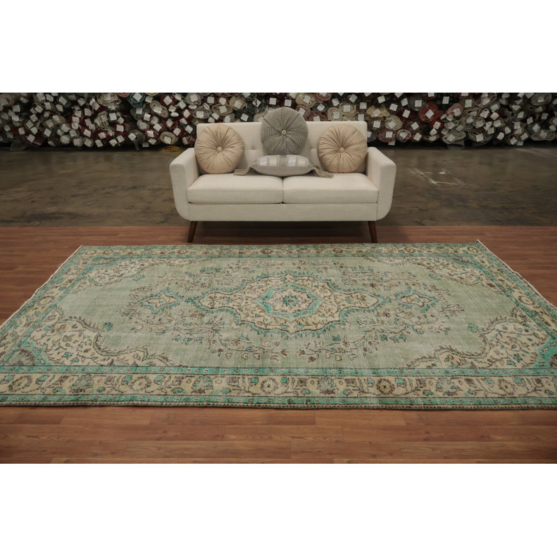 Tapis turc anatolien délavé 6 x 10