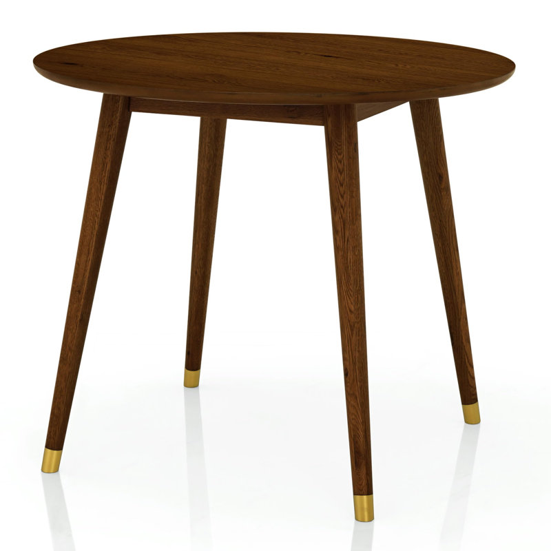 36" Round Dining Table, Walnut