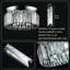 Addae Crystal LED Flush Mount