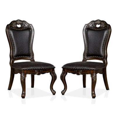 Ardmore 20'' H Faux Leather Upholstered Side Chair
