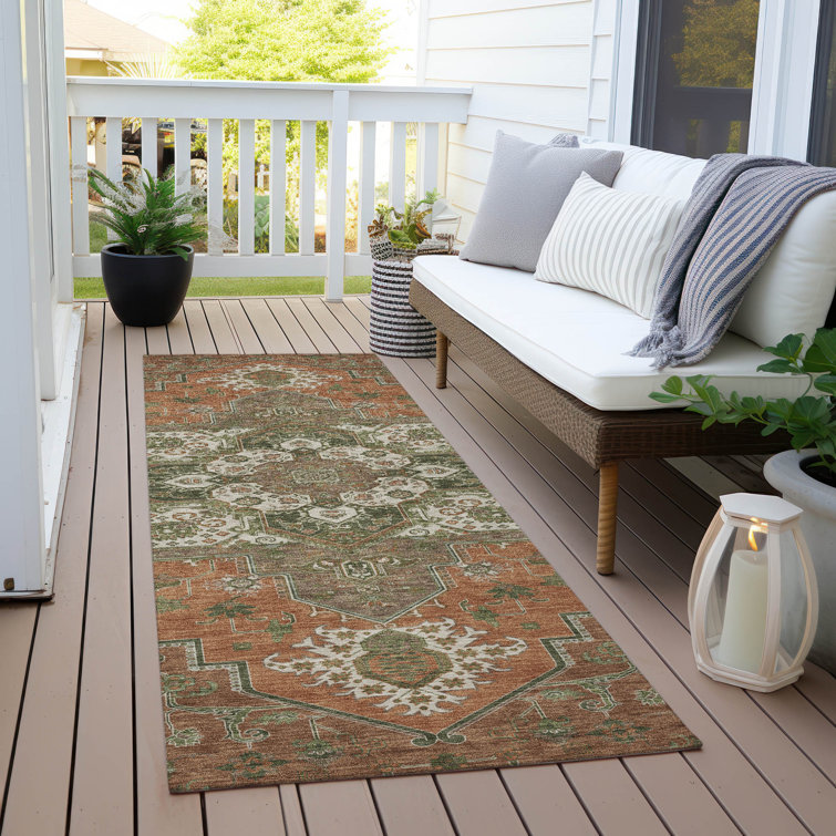 Machine Washable Indoor/Outdoor Chayden ACN1036 Rug