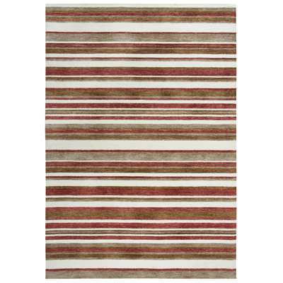 Besmira Striped Indoor / Outdoor Rug