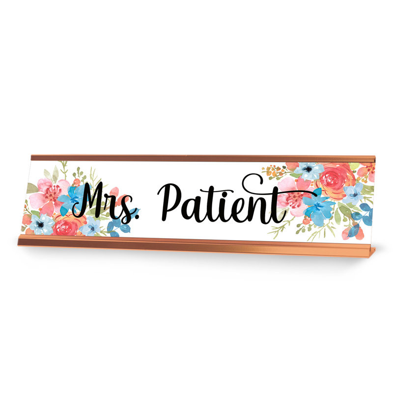 Desk Sign